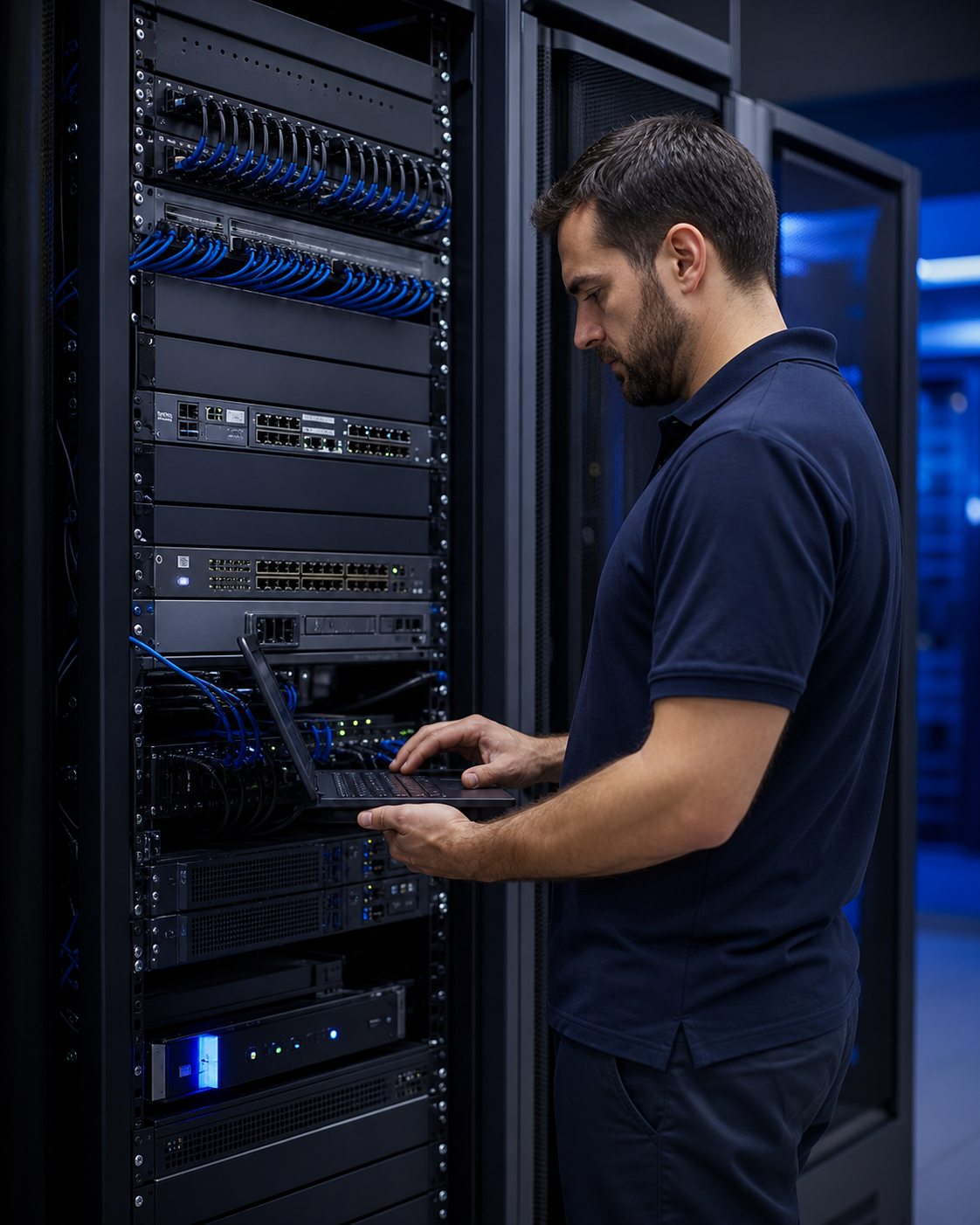 Organized network infrastructure equipment